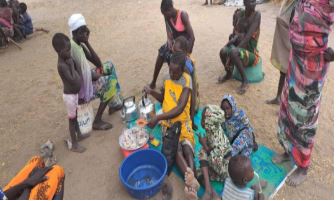 Mother to mother’s support group meeting in progress (Photo courtesy of Obwoya-Project Manager)